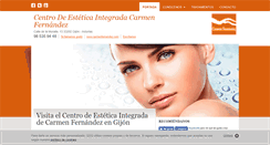 Desktop Screenshot of esteticacarmenfernandez.com